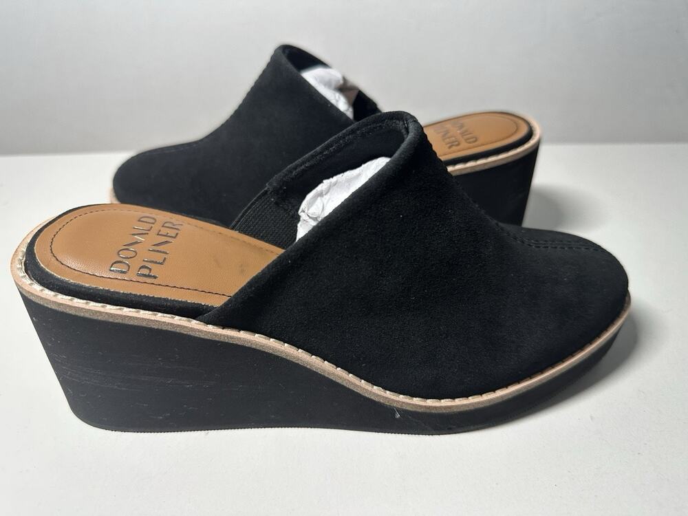 Donald J Pliner Women's Janella Platform Wedge Mule Elegant Slip-Ons Sz 7